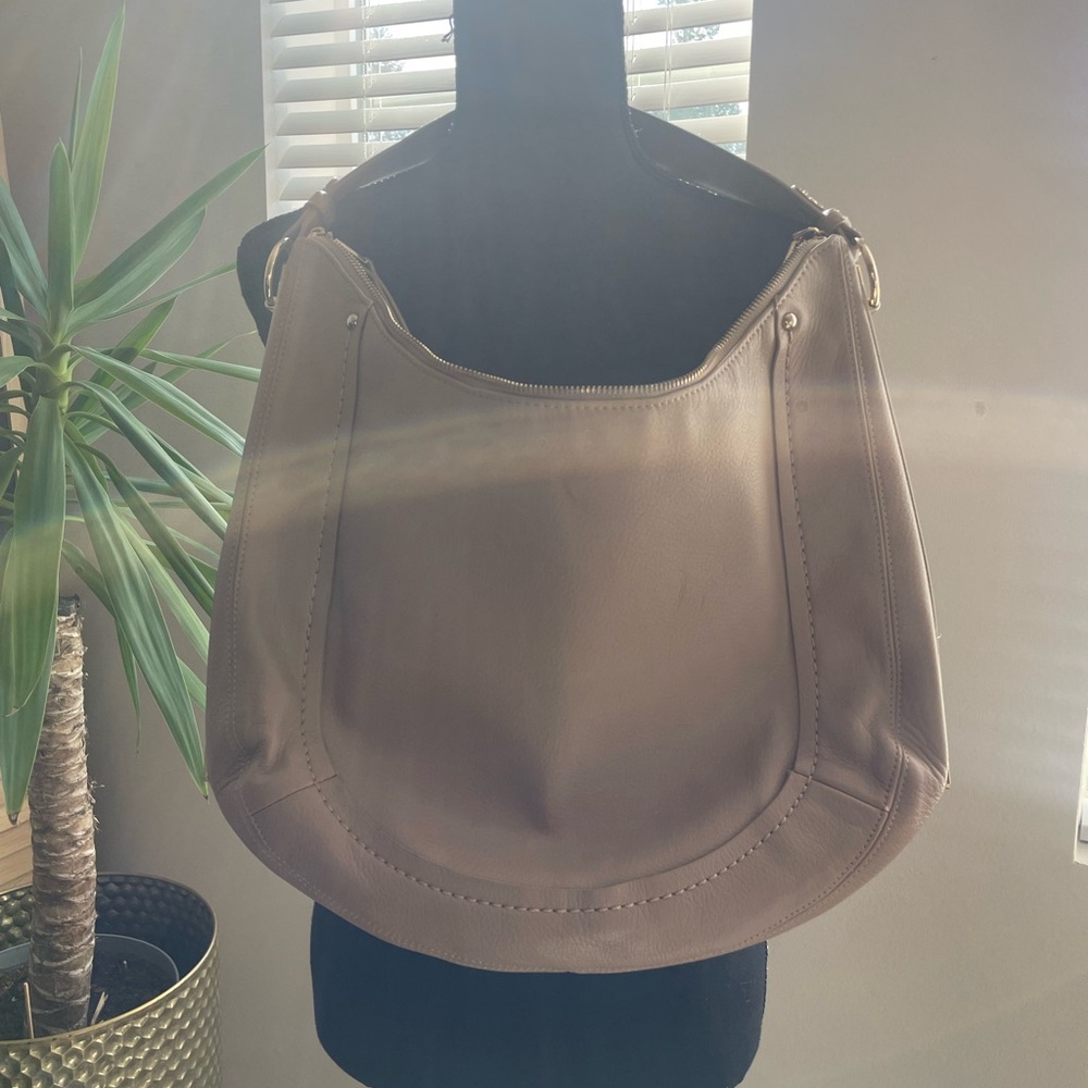 MMS Design Studio Chic Beige Hobo Bag